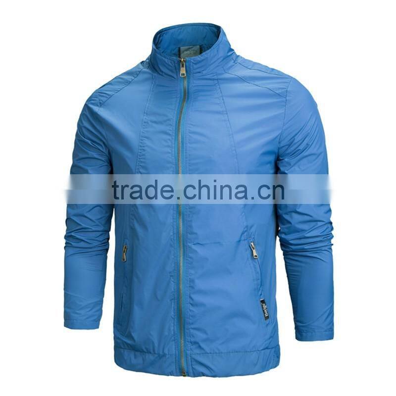 custom man jacket windbreaker jacket light outdoor jacket