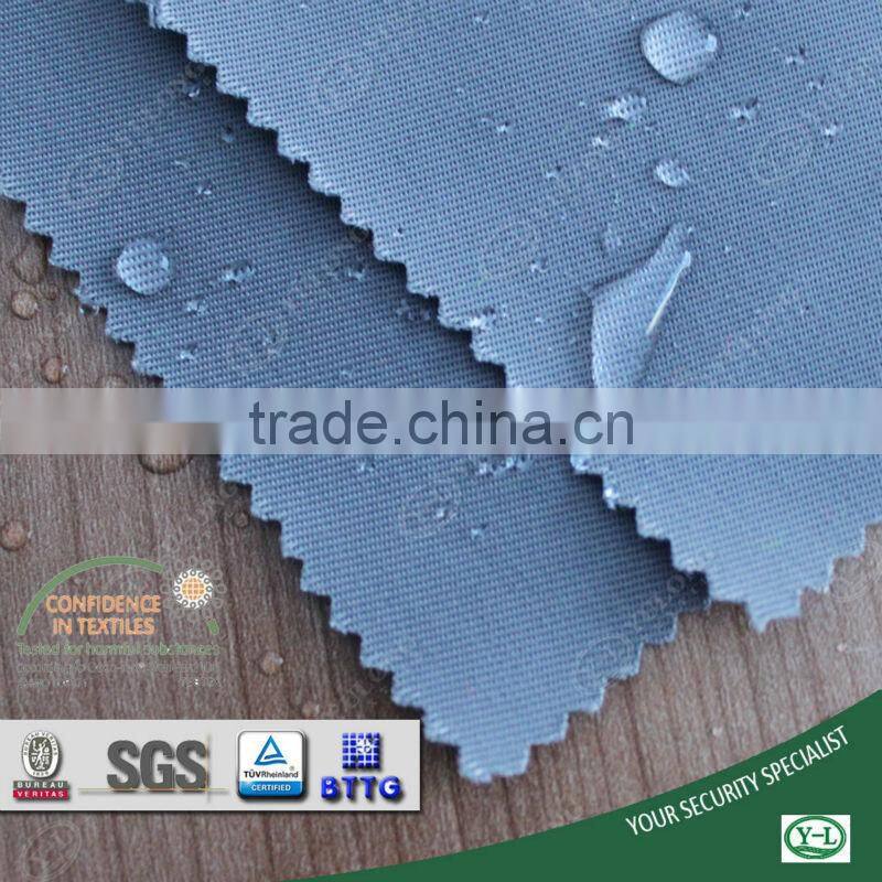 China yulong factory supply fiire resistant & anti-static & oil-water proof fabric for clothing