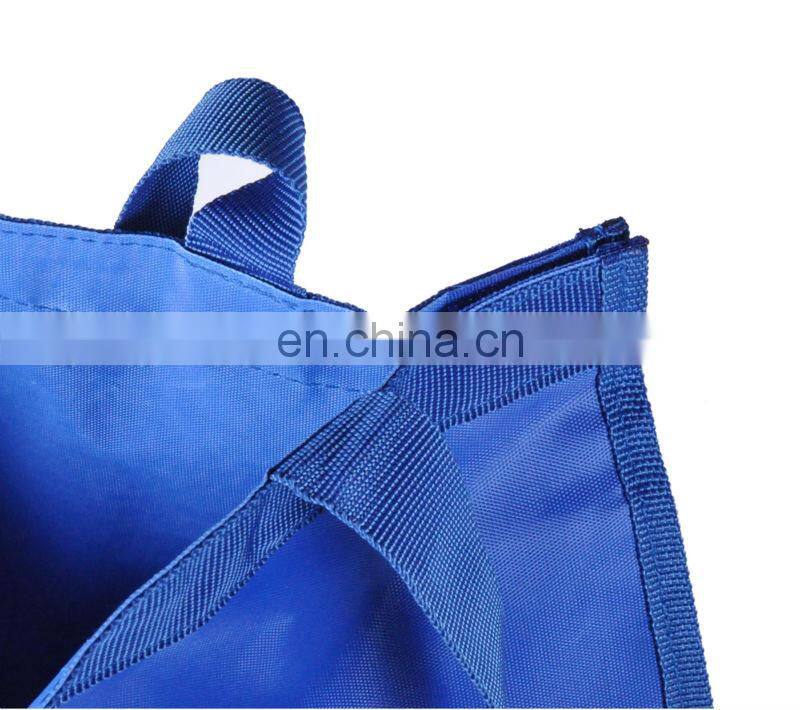 Fashion Design Supermarket Shopping Folding Trolley Bag