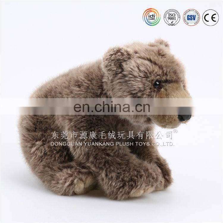Animal custom teddy bear plush emulational toys for kids