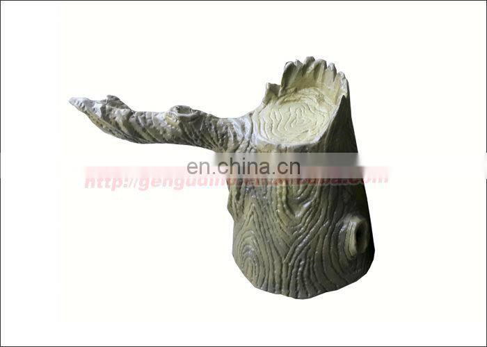 Outdoor simulation fiberglass tree stumps decoration
