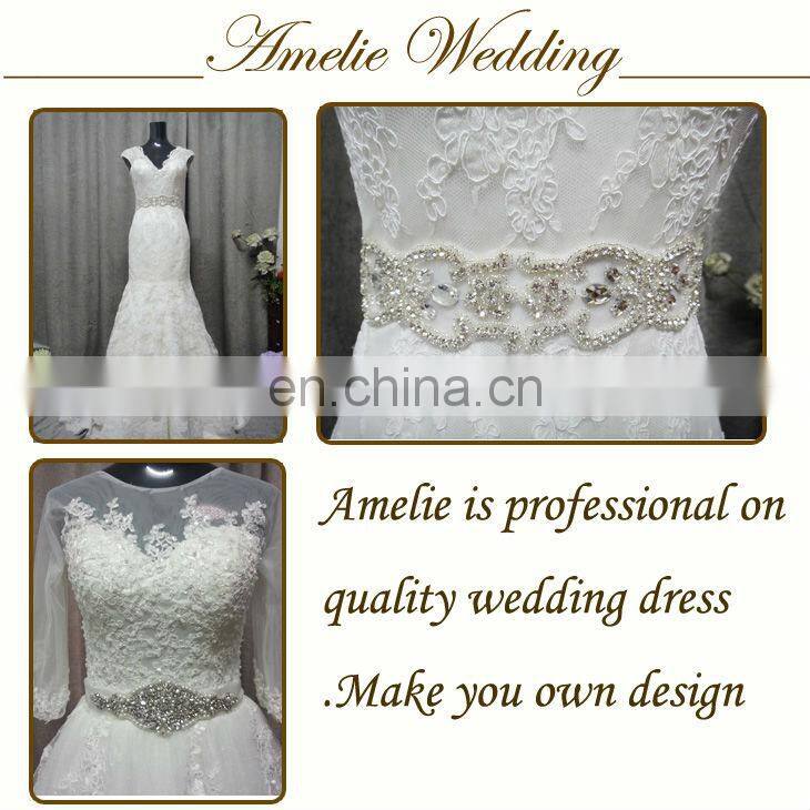 Lace Appliques A Line Real Sample German Wedding Dresses