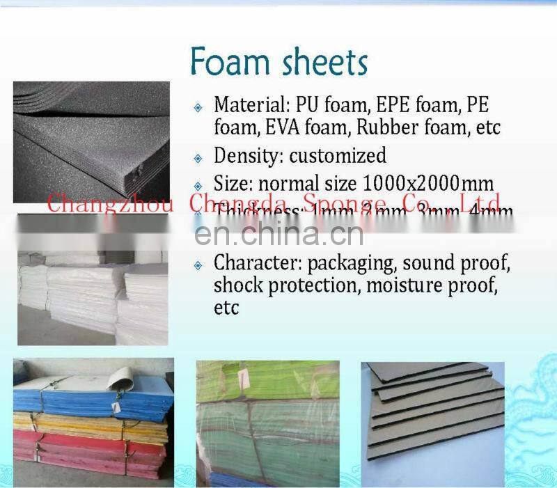 China factory directly sell pe foam packing rod,