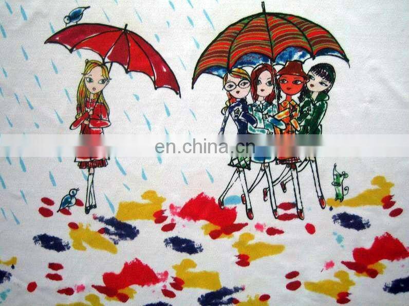colorful heat transfer printing for garment