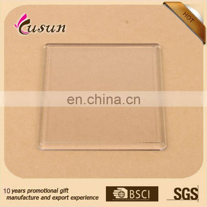 Pack of 4 acrylic coasters with engrave design
