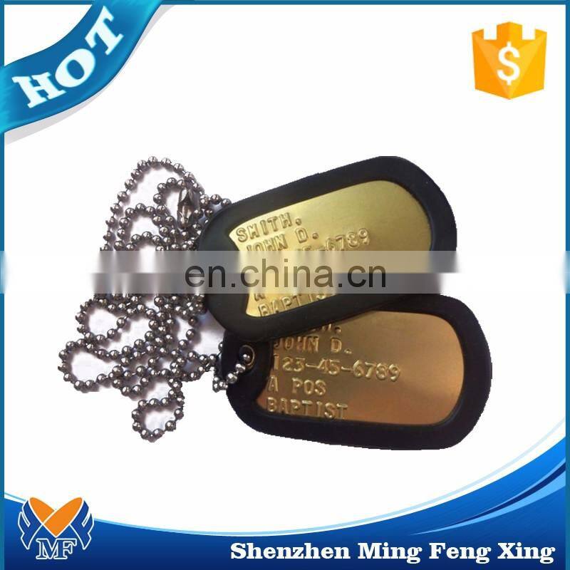 Manufacturer china wholesale military dog tags