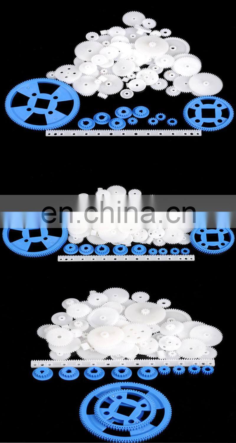 Factory Price !!Custom made injection moulding plastic gear wheel and ring gear with high precision