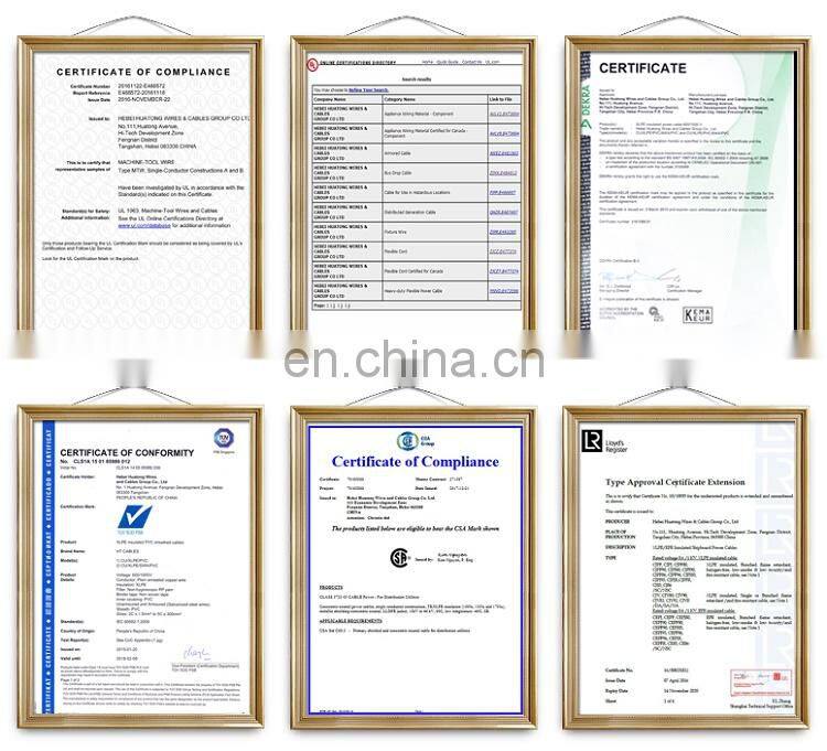 Copper Single Core THHN/THWN Electric Cable Wire