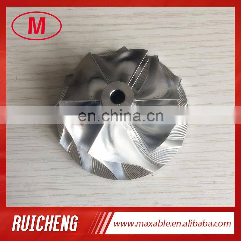 T04B 409179-0024 54.14/69.96mm 6+6 blades turbo billet/milling/aluminum 2618 compressor wheel for 409640-0001/409770-0001