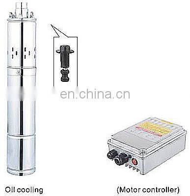 High quality 1hp 4inch DC Deep Well Submersible Water Pump Agriculture Farm Electric Water Solar Pump EMP501