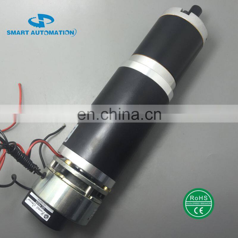 OD63mm high torque Permanent Magnet Brushed Dc Motor 12V 24V 36V 40V 48V 60v power 50w 100w 150w 200w