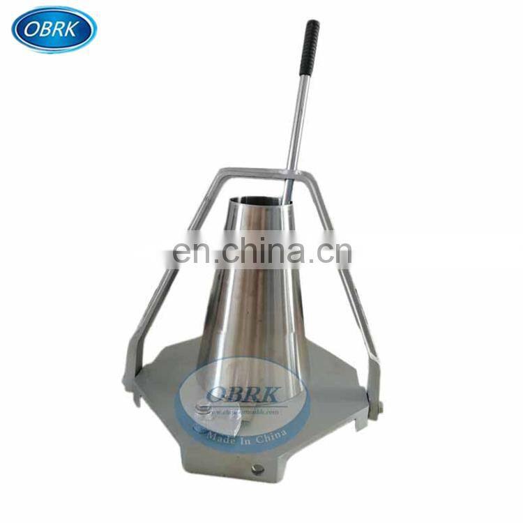 Steel Concrete Slump Cone Test Set Apparatus, Machine Punching Press Tool