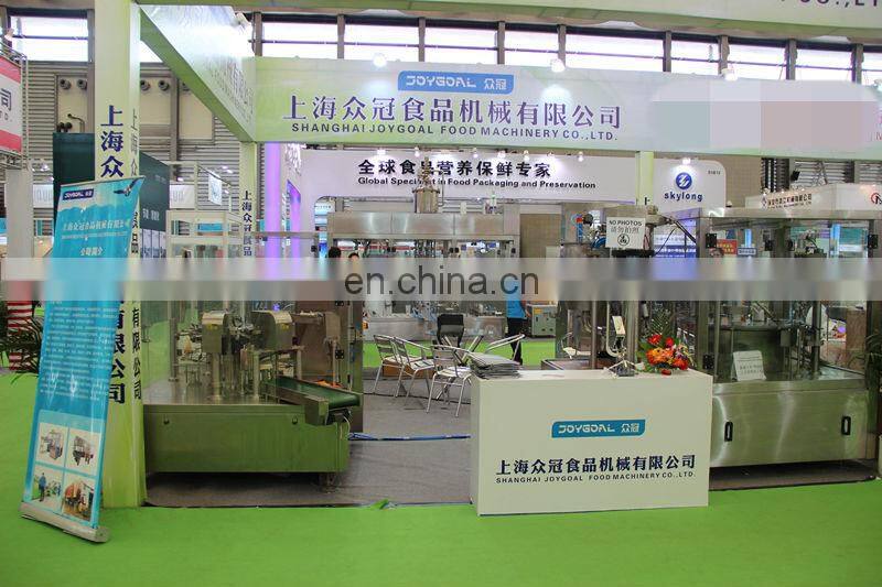 Good speed high quality water juice jelly wine paste cups filling sealing machine