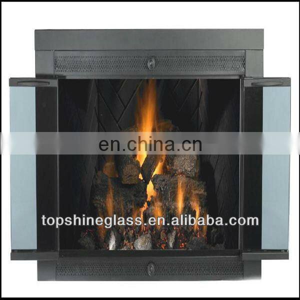 China Supplier toughened oven door ceramic glass heat resistant glass 4mm