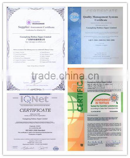 4.5#small metal teeth zipper roll