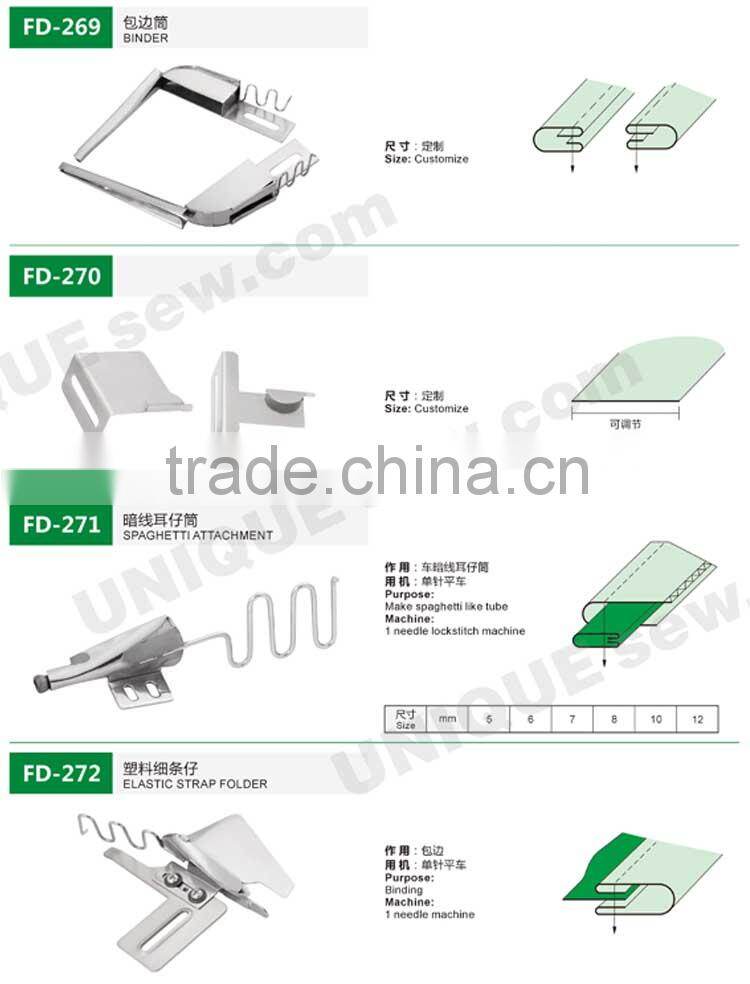 Folder/Binder for sewing machine 3