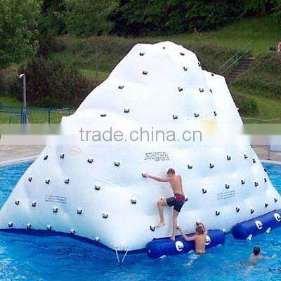 Water inflatable climbing iceberg model
