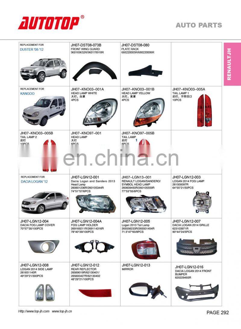 CARVAL/JH/AUTOTOP AUTO PARTS FOR DUST ER 08-12