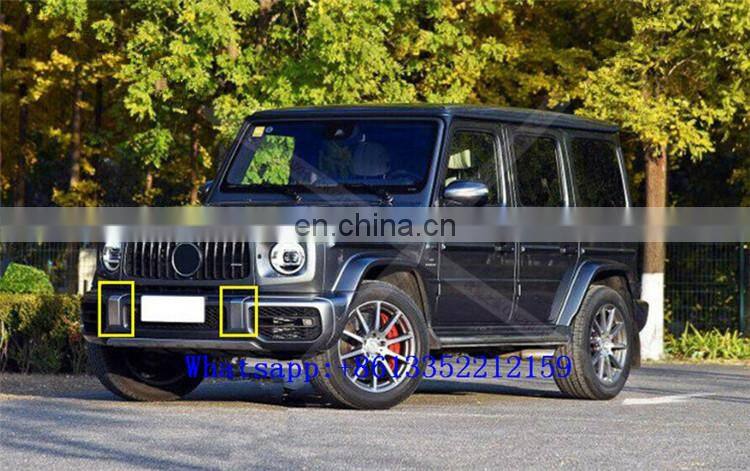 G class w464 G63 G500 eurocar style front bumper rear bumper cover for G wagon w463A G500 G63 dry carbon fiber bumper cover