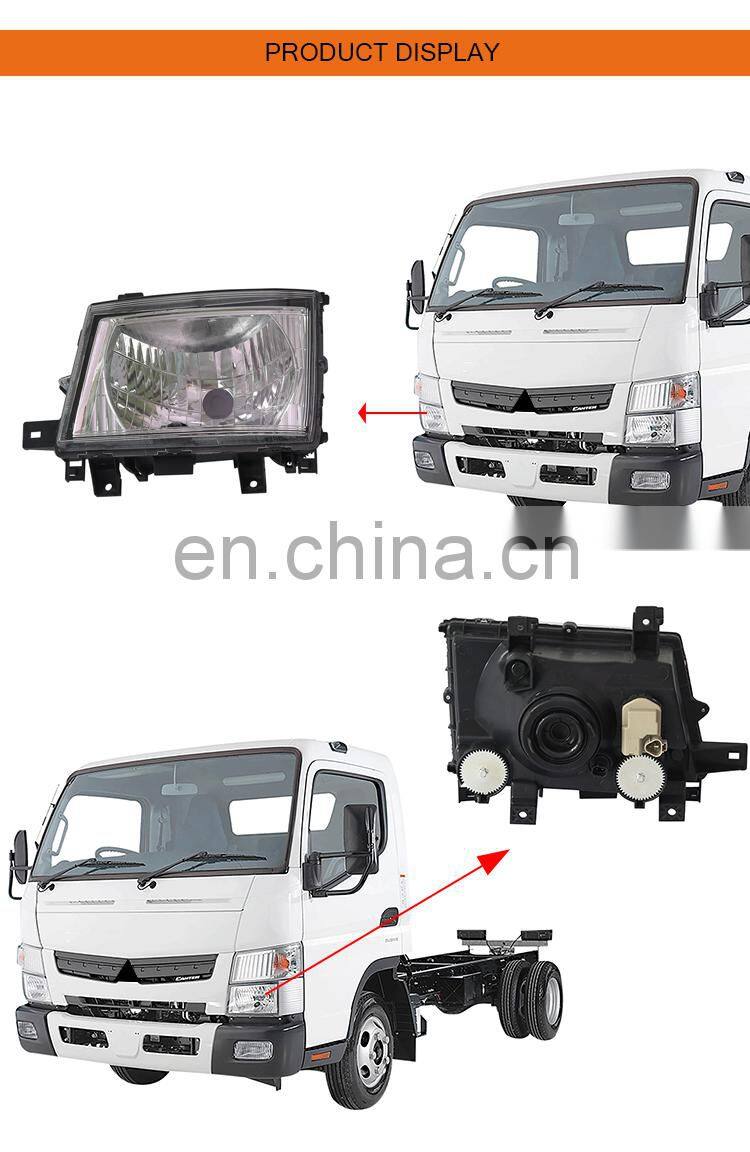Auto parts headlight headlamp for mitsubishi canter 2012