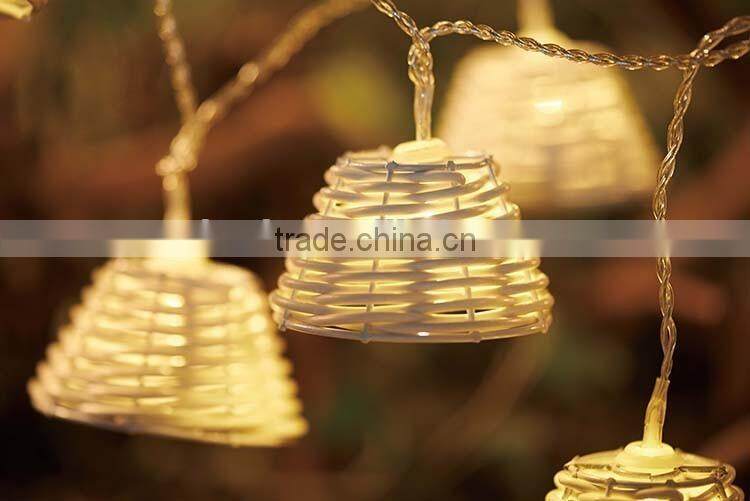 LED Fairy Lights Golden Mesh Teardrop Christmas String Lights Ideal for Wedding, Christmas, Patio, Lawn, Path Party String light