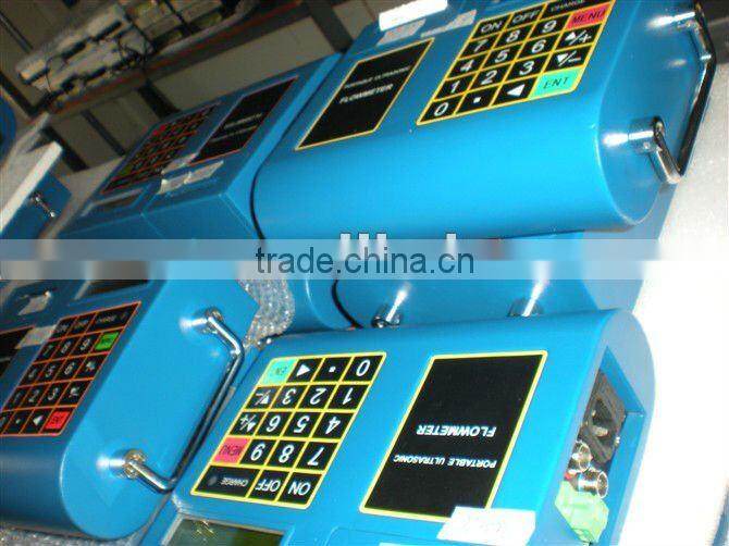 Portable ultrasonic flowmeters