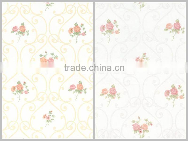 wholesale modern high quality korean pvc wallpaper