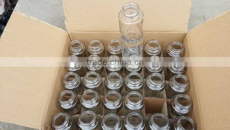 100ml pagoda color sprayed diffuser glass bottles and packaging