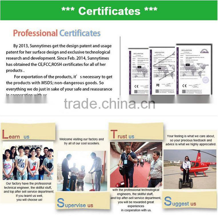 2015 Sunnytimes single cylinder air cooling four stroke electric tank scooter