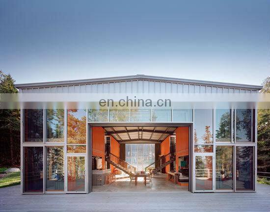 High Rise Structural Steel Section Prefabricated Steel Building for Supermarket Shopping Mall