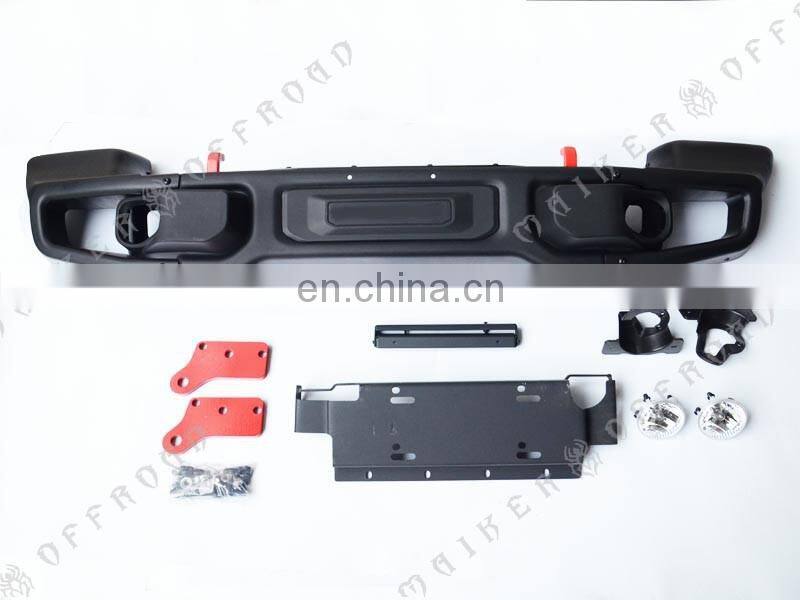 Car Accessories Front Bumper with Corner for Jeep Wrangler JK 07+Off Road