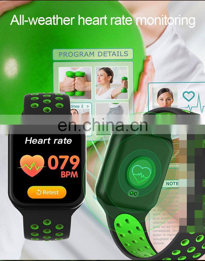 F8 Smart Watch Heart Rate Monitor Calories Fitness Tracker Alarm Clock IP67 Waterproof Reloj Smartwatch F8