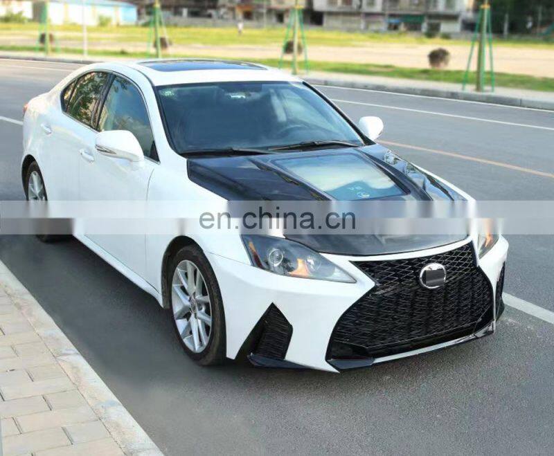 Runde Hight Quality Body Kit For Lexus 06-11 Is250 Is300 Upgrade 2021 Isf-sports Front Bumper Rear Bumper