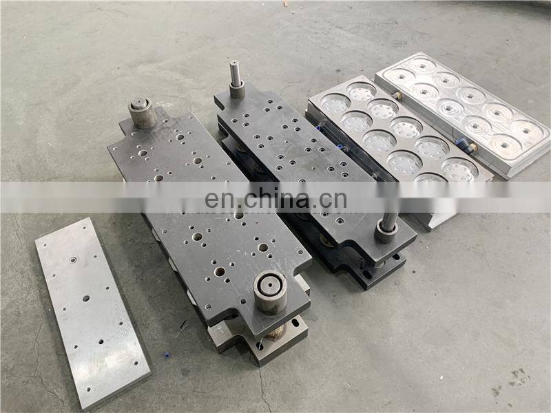 PCL450 Automatic Plastic Drink Paper Cup Cover Lid Cap thermo forming punching cutting machine