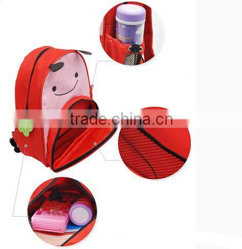 fashion cute polyester kids animal school bags