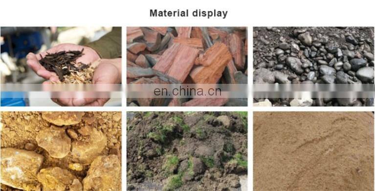 Environmental Stationary Wood Sawdust Firewood Screening Machine
