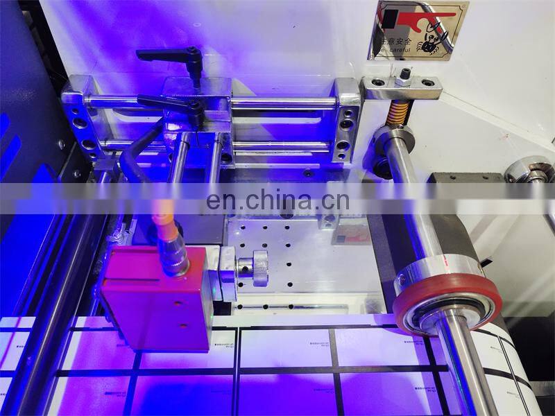 UTM320H High Speed Roll to Roll Automatic Flat bed self-adhesive label sticker Die Cutting Machine