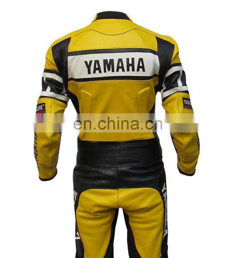 Custom Design Motorbike Racing Cowhide Motorcycle Leathers Suits Biker 1 piece