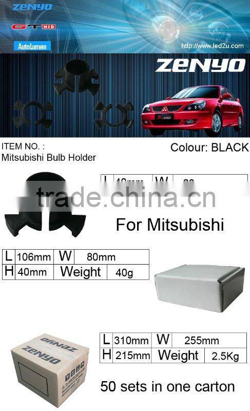 Hid bulb holder for Mitsubishi