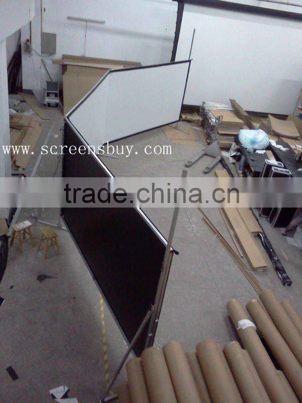 aluminium fast fold screen with Rear and front screen
