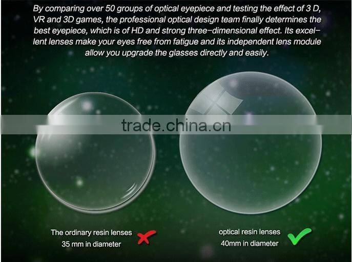 Best Price Support 3.5"-6.0" Phones High Quality Environmental ABS Plastic VR Box 3D Glasses