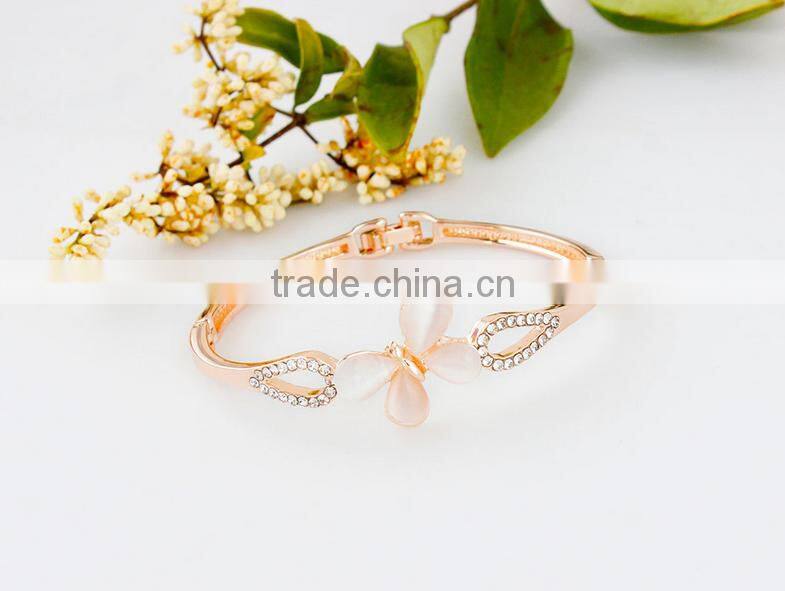 New Arrival Luxury Rose Gold Bracelet Opal Bracelet Wholesale