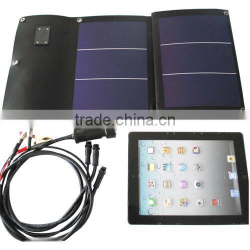 2013 newest 12w 18v waterproof fexible solar panel charger