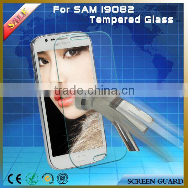 Washable Bubble-free for Samsung galaxy I9082 0.15/0.2/0.33/0.4mm clear Temper Glass Screen Protector Covers