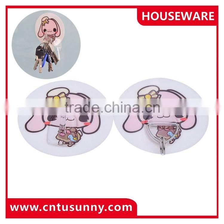 Lovely animal shape suction hook for childern