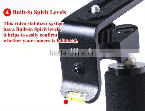 ET-DS02 Studio Steadicam Stabilizer for DSLR and Video Cameras, or Camcorder Steadicam video enhancer stabilizer