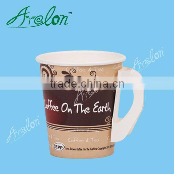 4oz drinking glass cup with handle