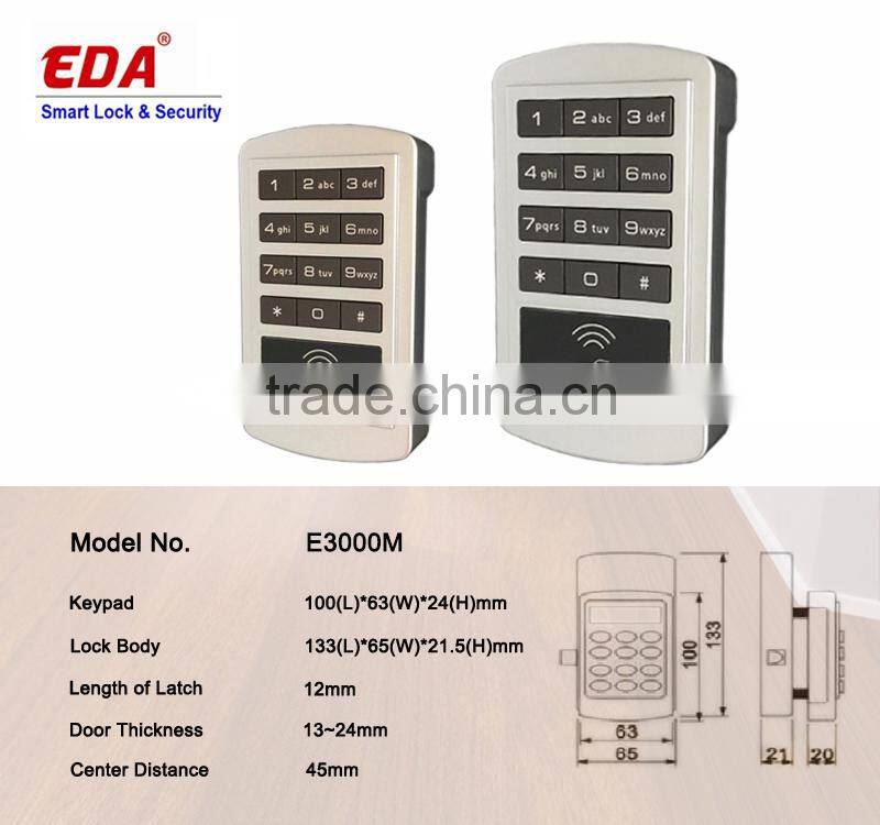 New Design Password Cabinet Lock RFID Sauna Lock for Locker