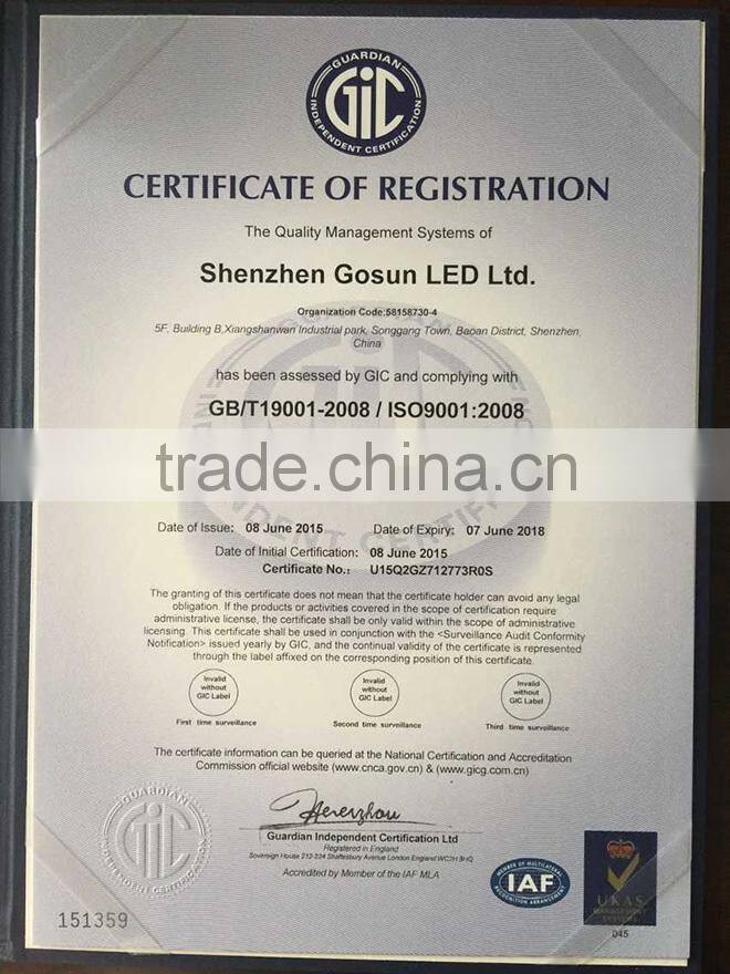 Dimmable 15w led gimable downlight led celling light