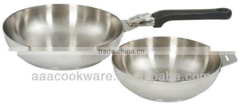Geman Technologic Removable Handle Frying Pan with Induction Bottom suitable for Wholesale/Retailer